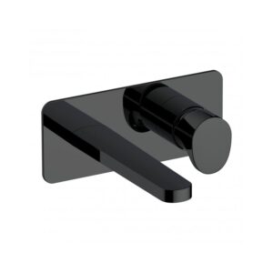 RAK Positano Wall Basin Mixer Matt Black