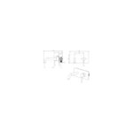 RAK Prima Tech Wall Mounted Basin Mixer with Back Plate