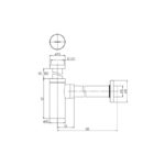RAK Round Contemporary Bottle Trap