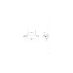 RAK Resort Wall Mounted Exposed Thermostatic Shower Valve