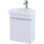 RAK Resort 45cm Corner Basin Unit Matt White