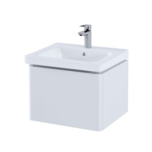 RAK Resort 55cm Single Drawer Basin Unit Matt White