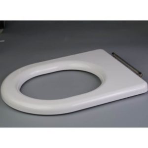 RAK Compact Special Needs Toilet Seat without Lid White
