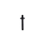 RAK 250mm Brass Ceiling Shower Arm Round Black