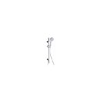 RAK Square Slide Rail Kit with 3 Function Head & Wall Outlet Chrome