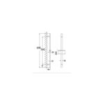 RAK Square Slide Rail Kit with Single Function Head
