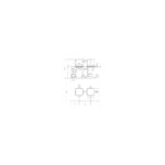 RAK Square Single Outlet, 2 Handle Thermostatic Shower Valve