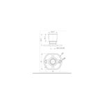 RAK Exposed Shower Bar Mixer Easy Fitting Kit (Pair)