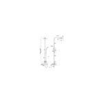 RAK Origin Square Shower Column (WRAS)