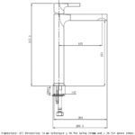RAK Sorrento Tall Basin Mixer Chrome