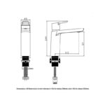 RAK Sport Mono Basin Mixer Tap with Clicker Waste Chrome
