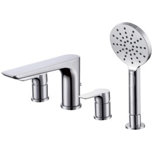 RAK Sport 4 Hole Deck Mounted Bath Shower Mixer