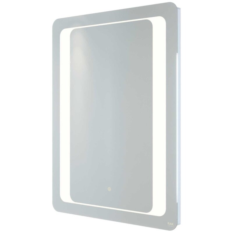 RAK Tanzanite 600x800mm Illuminated Portrait Mirror RAK Tanzanite 600x800mm Illuminated Portrait Mirror