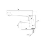 RAK Sequential Thermostatic Basin Mixer