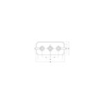 RAK Washington Triple Outlet Thermostatic Shower Valve