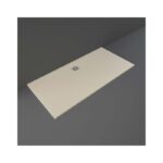 RAK Feeling Rectangular Shower Tray 1700x800mm Solid Cappuccino