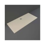 RAK Feeling Rectangular Shower Tray 1800x800mm Solid Cappuccino