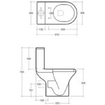 RAK Compact Close Coupled Cistern