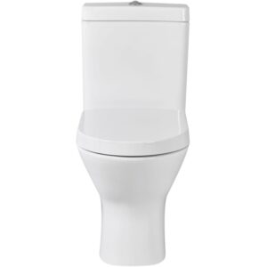 RAK Resort Mini Flush to Wall Toilet with Soft Close Seat