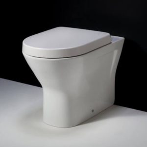 RAK Resort Comfort Height Back To Wall Pan with Wrap Over Seat