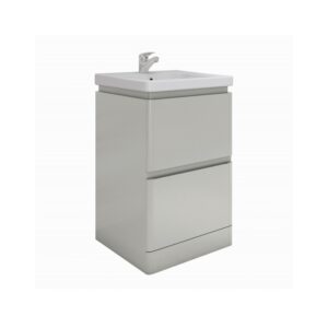 RAK Resort 2 Drawer Floor Unit & Basin 550mm Matt Grey