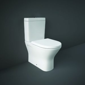 RAK Resort Mini Back To Wall WC Pack with Wrap Over Seat