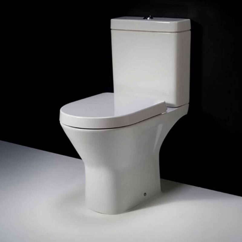 RAK Resort Mini Rimless Full Access WC Pack with Toilet Seat RAK Resort Mini Rimless Full Access WC Pack with Toilet Seat