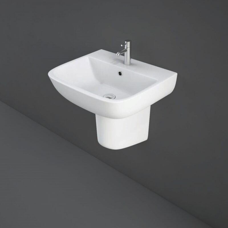 RAK Series 600 52cm Basin 1 Taphole