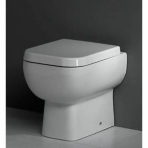 RAK Series 600 Back To Wall Pan with Slimline Wrap Over Seat