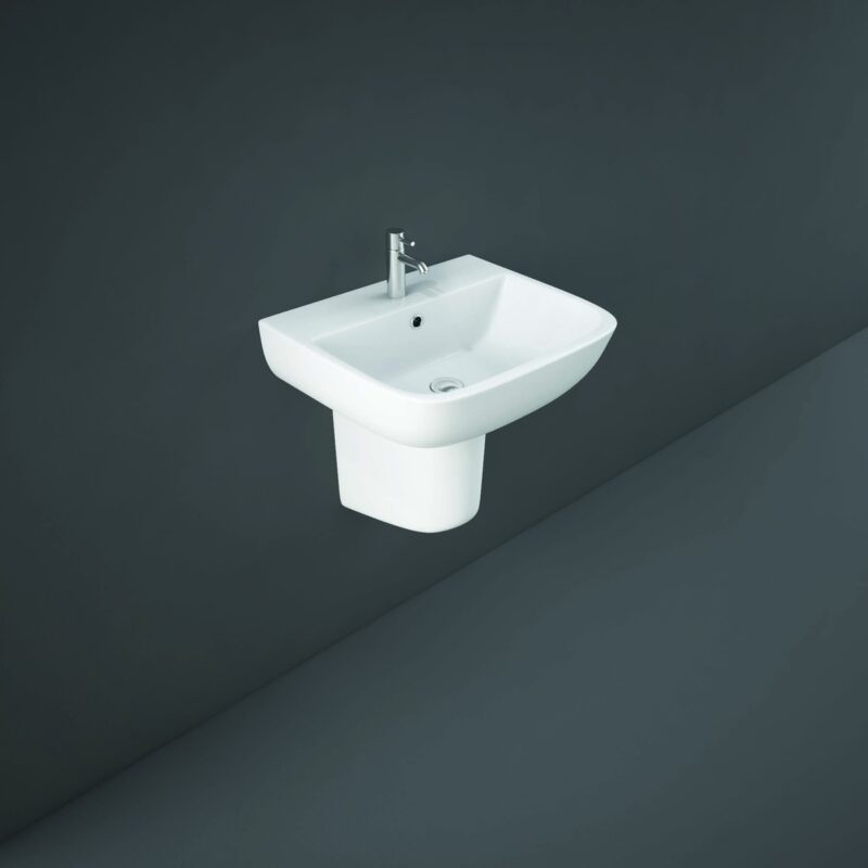 RAK Series 600 Half Pedestal for 52cm Basin