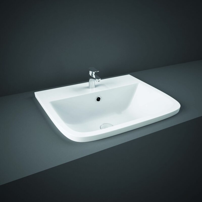 RAK Series 600 Inset Vanity Bowl 1 Taphole