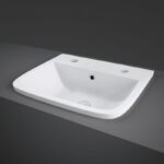RAK Series 600 Inset Vanity Bowl 2 Tapholes 500mmm