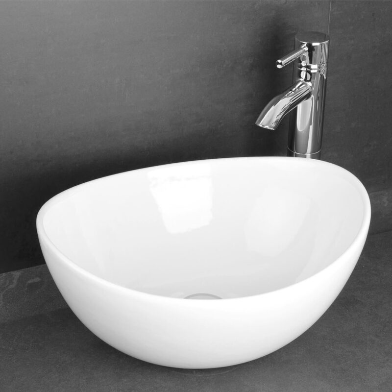 RAK Shell Sit On Wash Basin Bowl 39cm