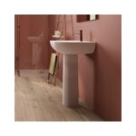 RAK Tonique 550mm 1 Hole Basin & Full Pedestal
