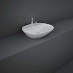 RAK Variant Oval Counter Basin 50cm 1 Tap Hole