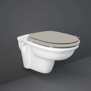 RAK Washington Wall Hung Pan & Matt Cuppuccino Seat
