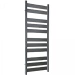 Redroom Azor Anthracite 800x500mm Towel Radiator