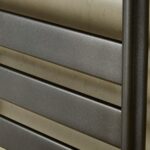Redroom Azor Anthracite 800x500mm Towel Radiator