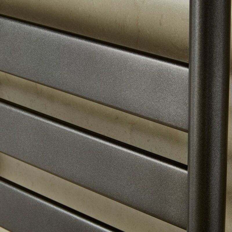 Redroom Azor Anthracite 1200x500mm Towel Radiator