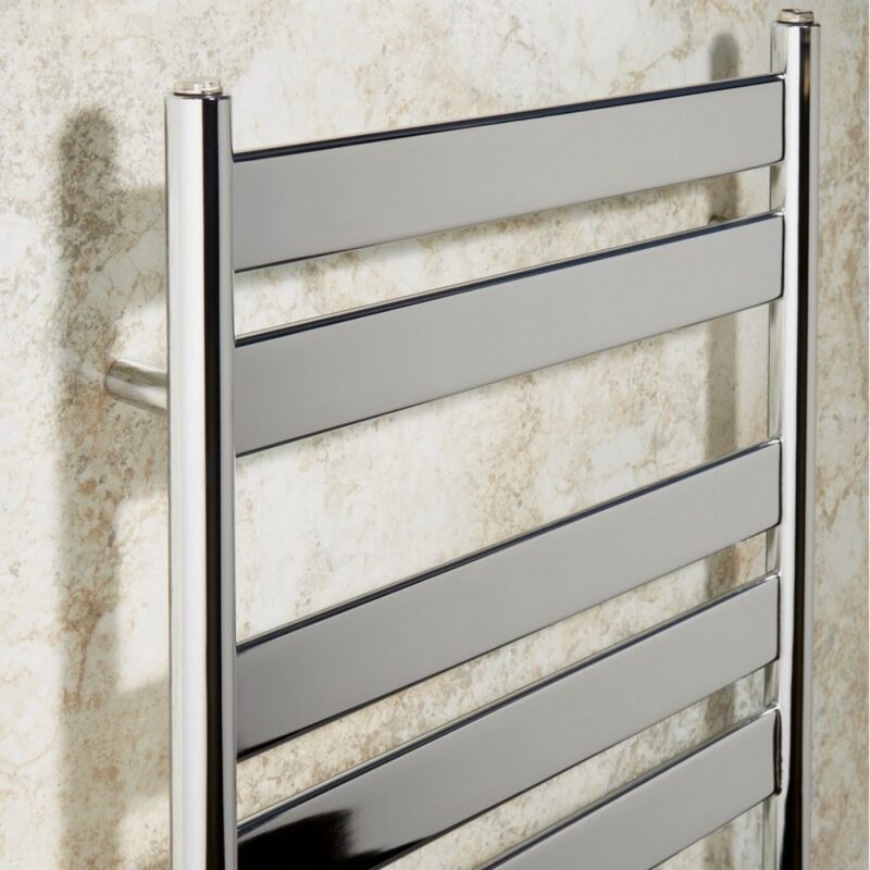 Redroom Azor Chrome 1200x500mm Towel Radiator