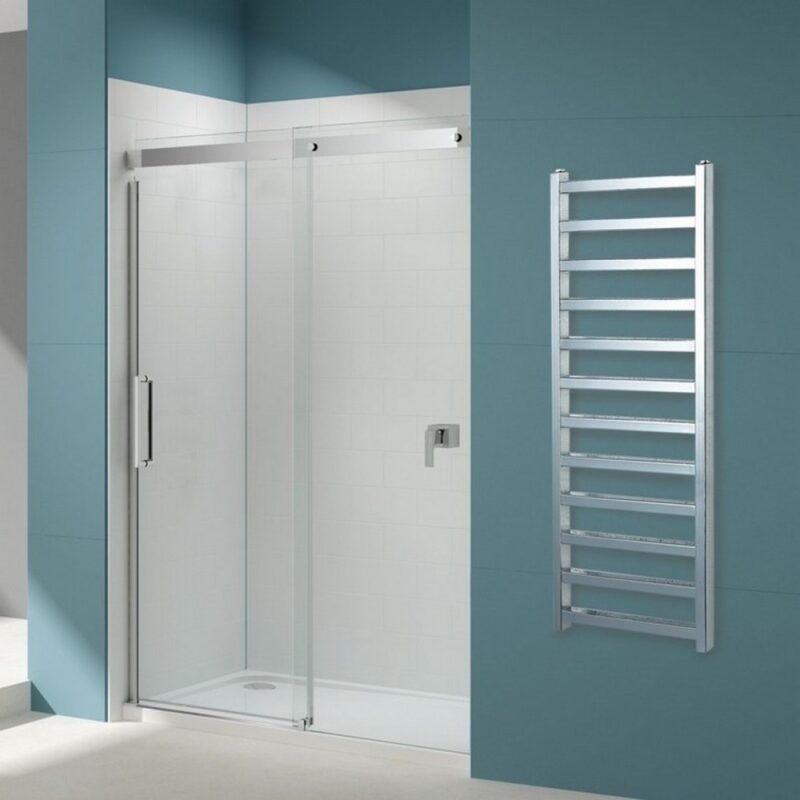 Pure Elements Cyrus Chrome 800x500mm Towel Radiator