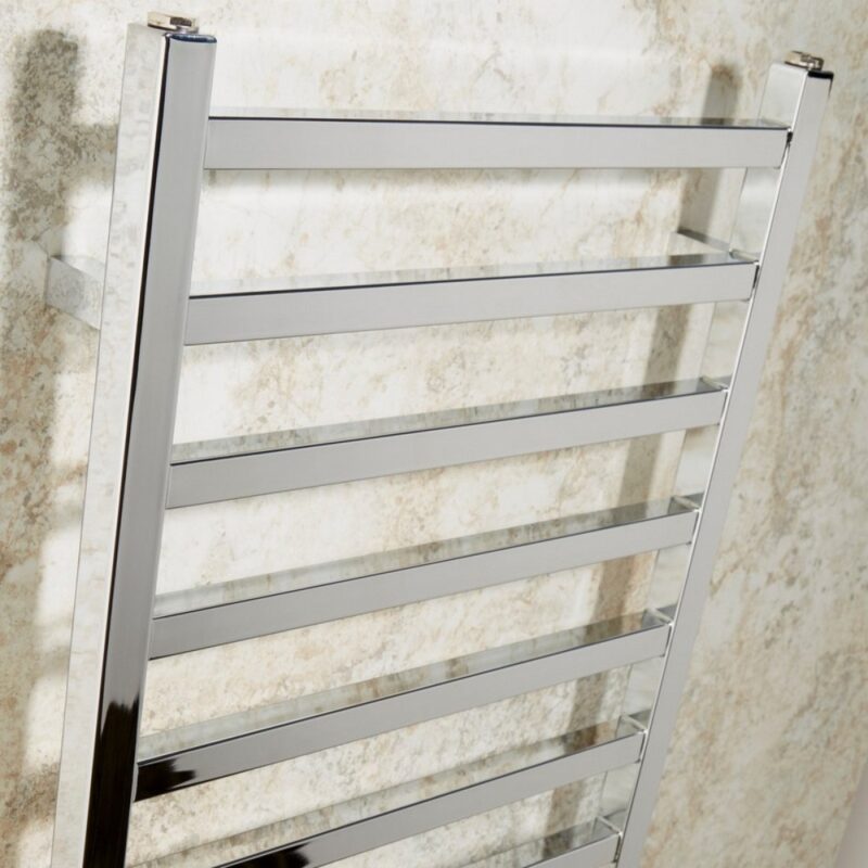 Pure Elements Cyrus Chrome 1400x500mm Towel Radiator