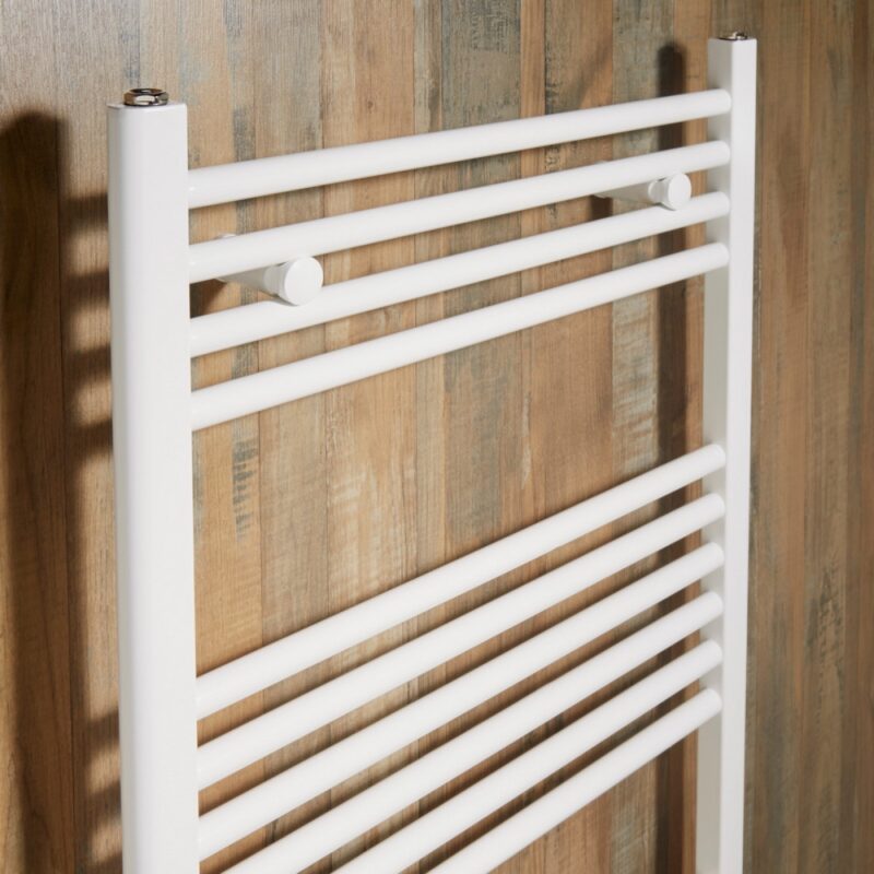 Pure Elements Aurelius White 1600x600mm Towel Radiator