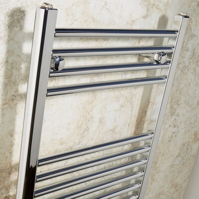 Redroom Elan Chrome 1200x500mm Towel Radiator