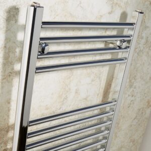 Redroom Elan Chrome 1600x600mm Towel Radiator