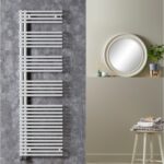 Pure Elements Sovereign White 1161x496mm Towel Radiator Right Hand