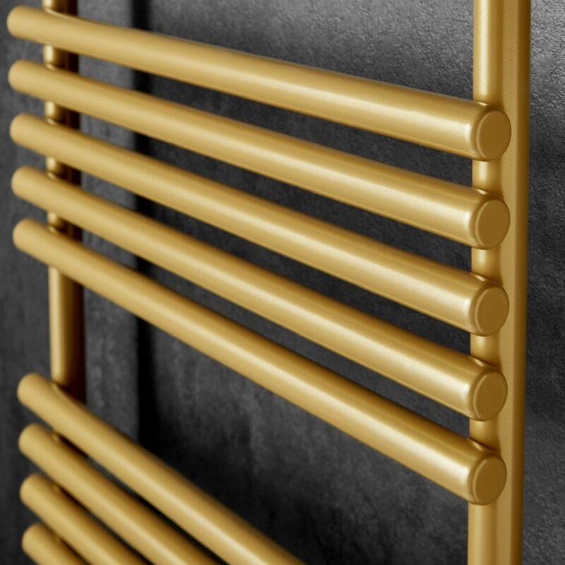 Redroom TT Lux Gold Look 1355x496mm Heated Towel Rail