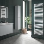 Pure Verona Lux Quartz White 1355x496mm Heated Towel Rail