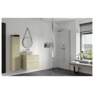 RefleXion Iconix Wetroom Panel & Floor-to-Ceiling Pole 1000mm