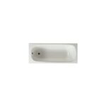 Roca Contesa Steel Bath 1500x700mm No Taphole No Grips